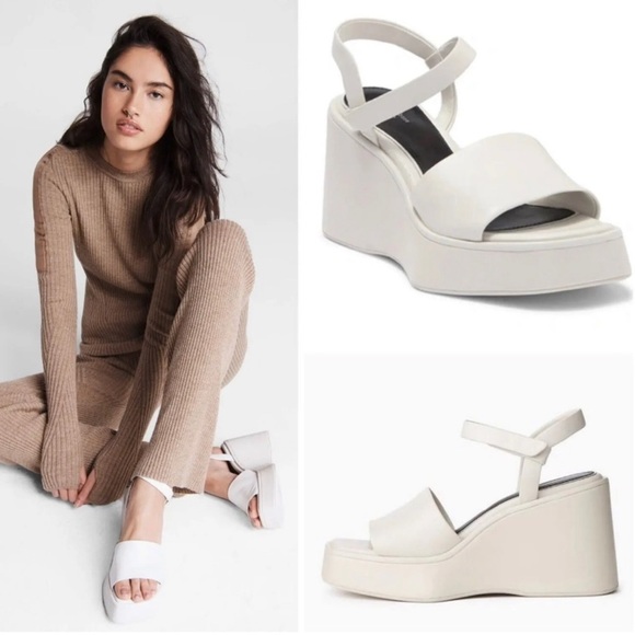 Rag & Bone Byron Sandal in Antique White Size 7 - Picture 11 of 11